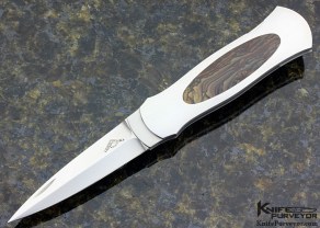 Warren Osborne Custom Knife Biggs Jasper Interframe Lockback.