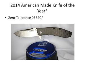 2014 American Made Knife of the Year