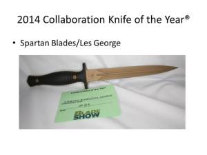 2014 Collaberation Knife of the Year