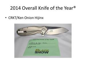 2014 Overall Knife of the Year