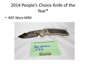 2014 People's Choice Knife of the Year